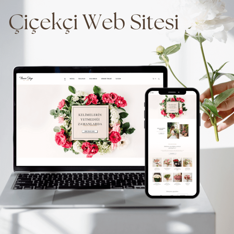 Çiçekçi Web Tasarımı
