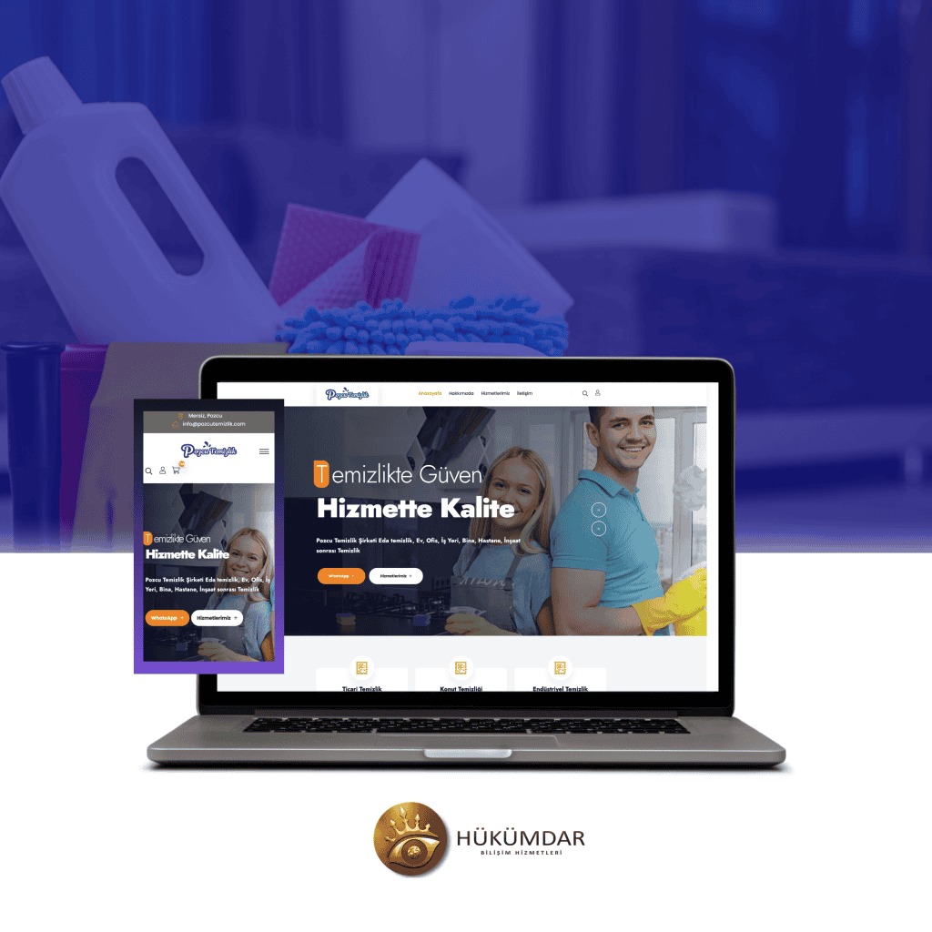 Temizlik Firması Web Tasarımı