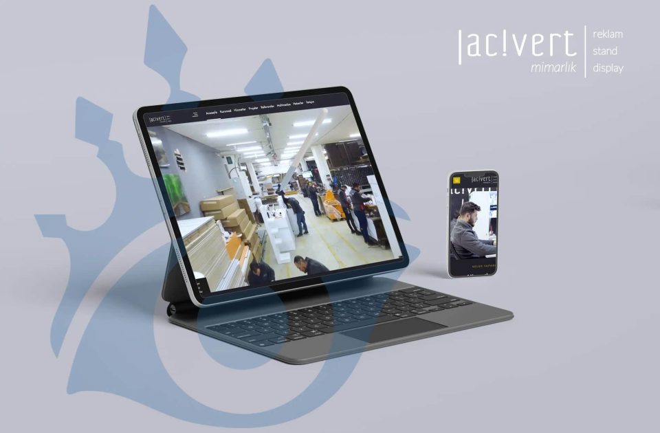 Lacıvert Mimarlık Endüstriyel Çözümler İçin Dijital Vitrin