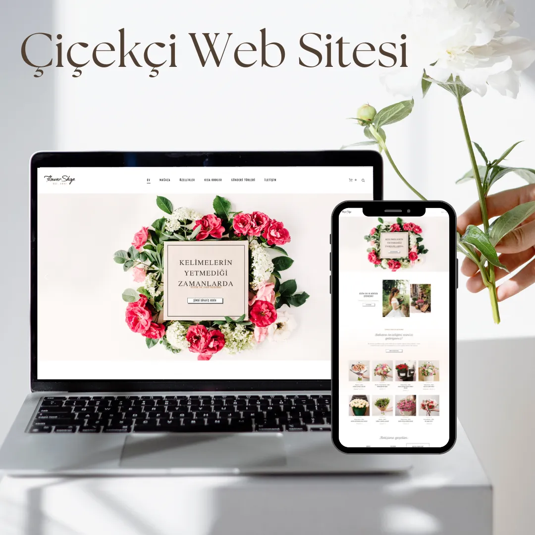 Çiçekçi Web Site Altyapısı